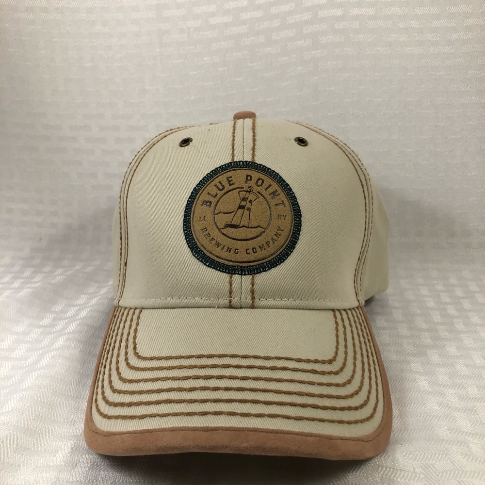 Tan Blue Point Brewing Buckle Hat or Ball Cap New